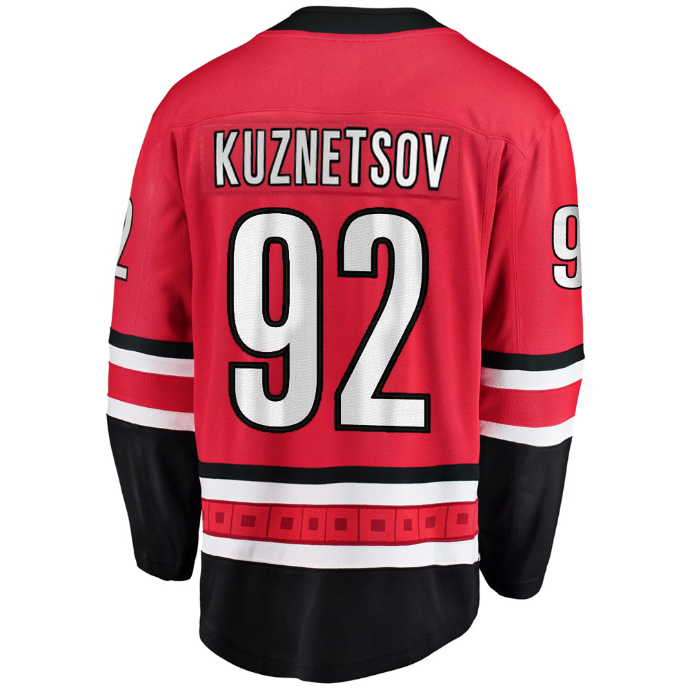 Evgeny Kuznetsov Carolina Hurricanes NHL Fanatics Breakaway Home Jersey