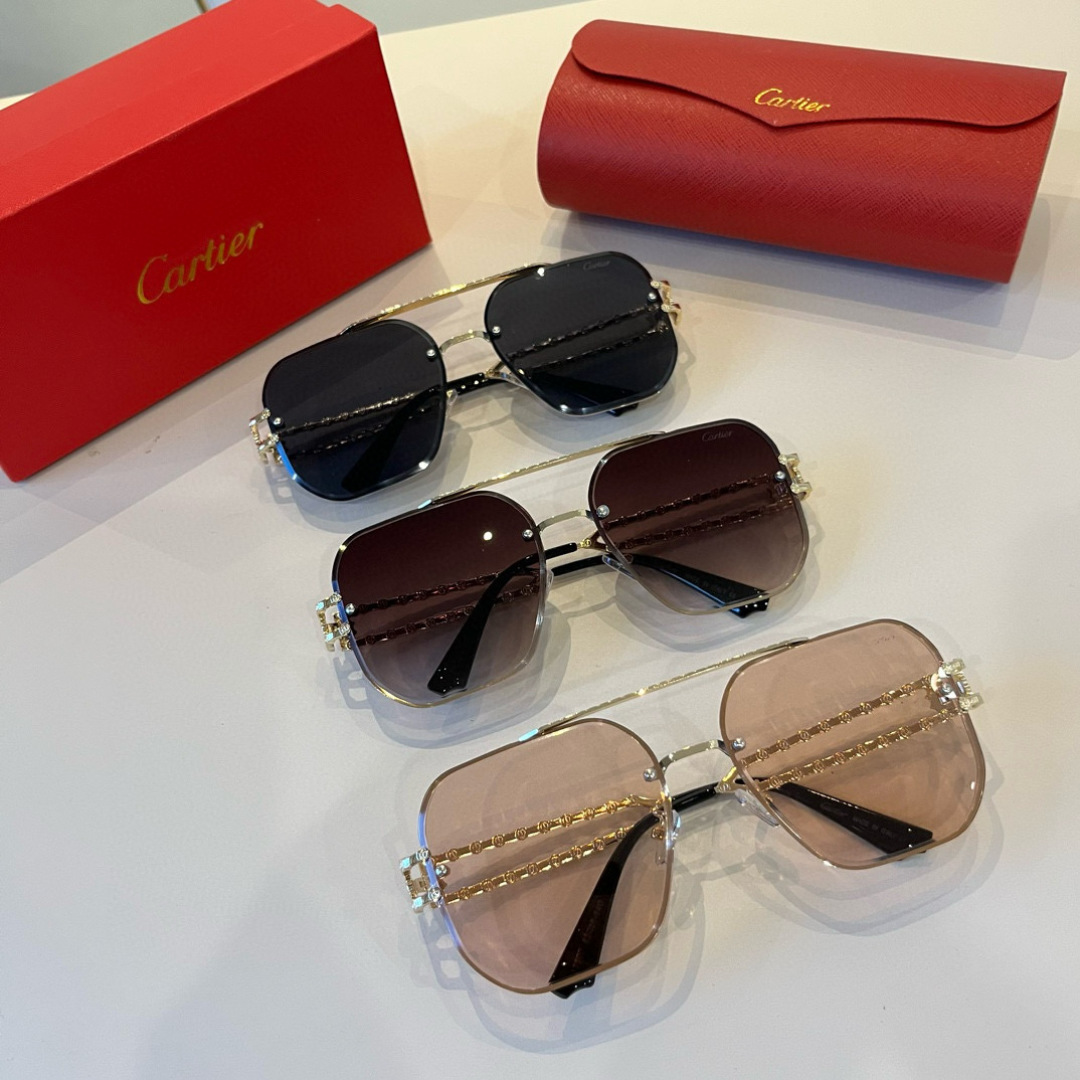 TOP Cartier Sunglasses - 3 Color