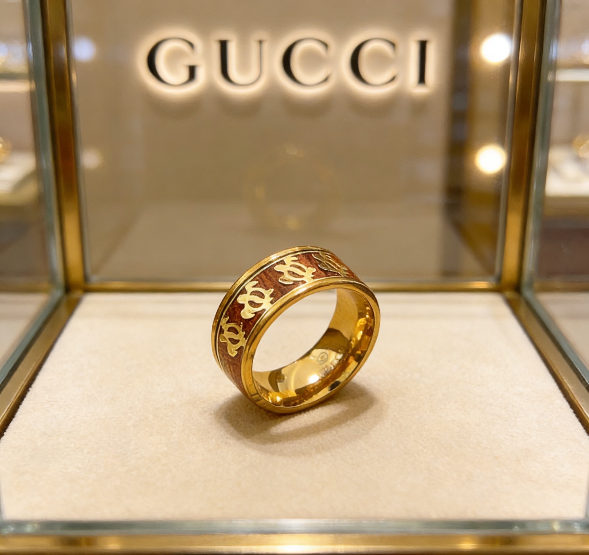 TOP GUCCI GG Ring - Gold