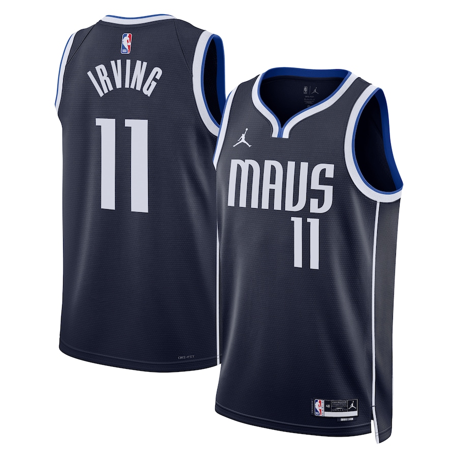 Kyrie Irving Dallas Mavericks Statement Edition Jersey - Navy