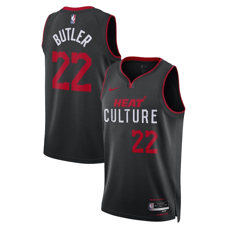 Jimmy Butler Miami Heat  2023-2024 seasonJersey - Black - City Edition