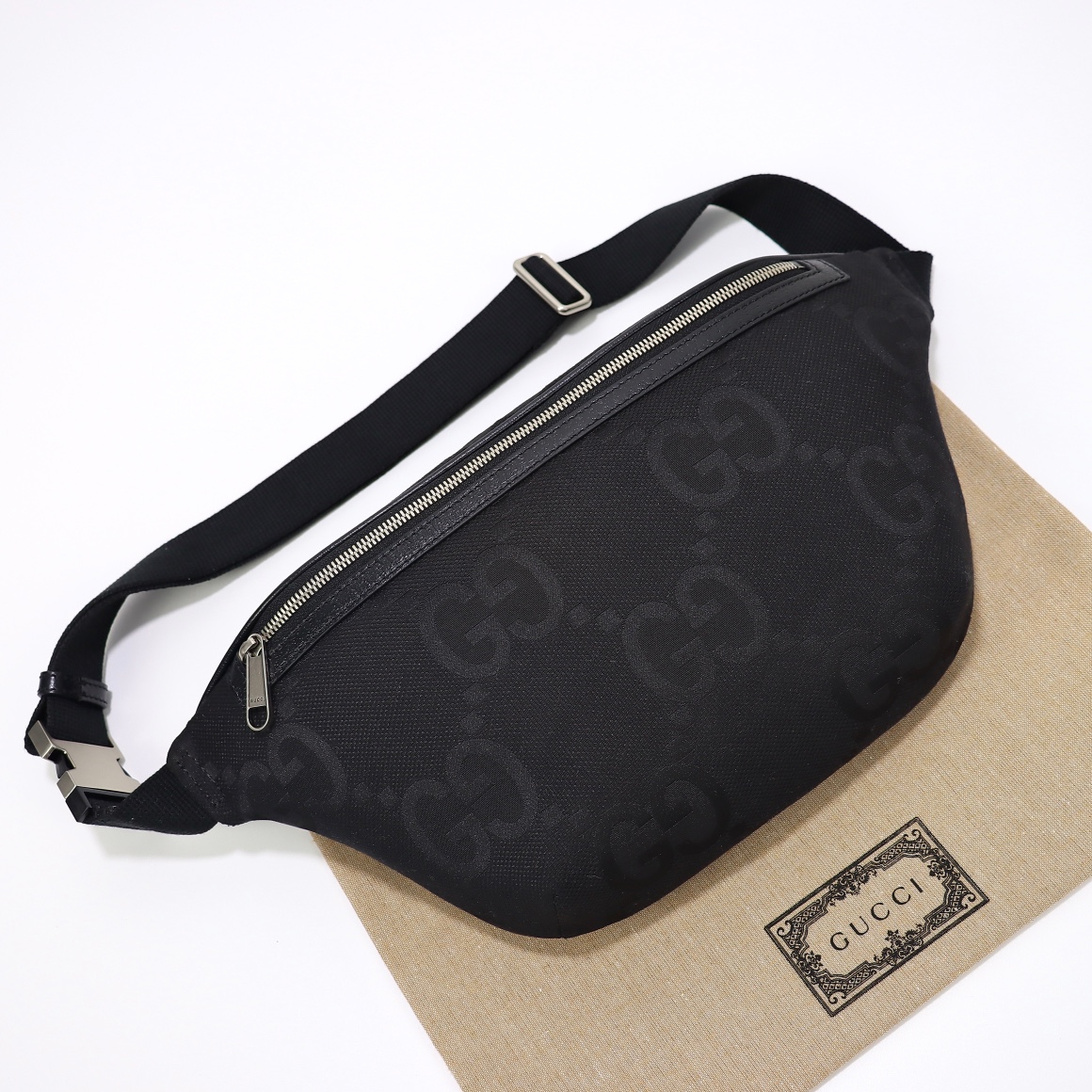 TOP GUCCI Ophidia Waist Bag 39x17x4cm - Black