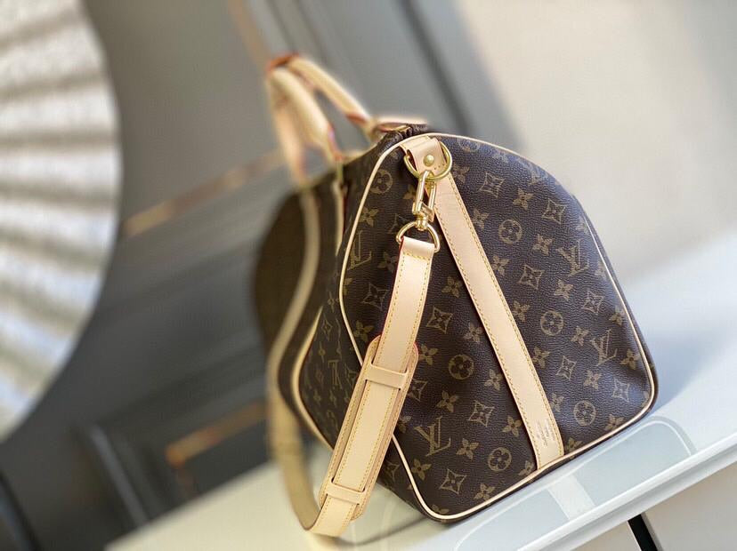 TOP Louis Vuitton LV Duffle Travel Bag 50cm - Monogram