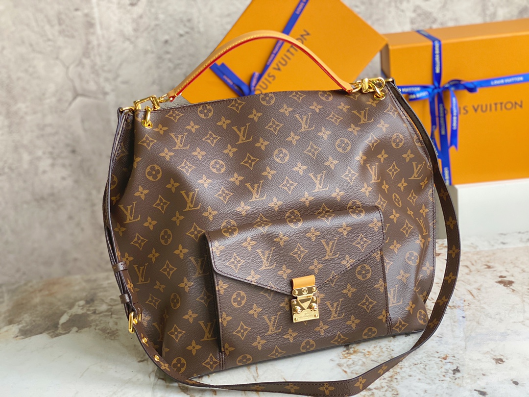 TOP Louis Vuitton LV Métis Bag 32*36*14cm - Brown