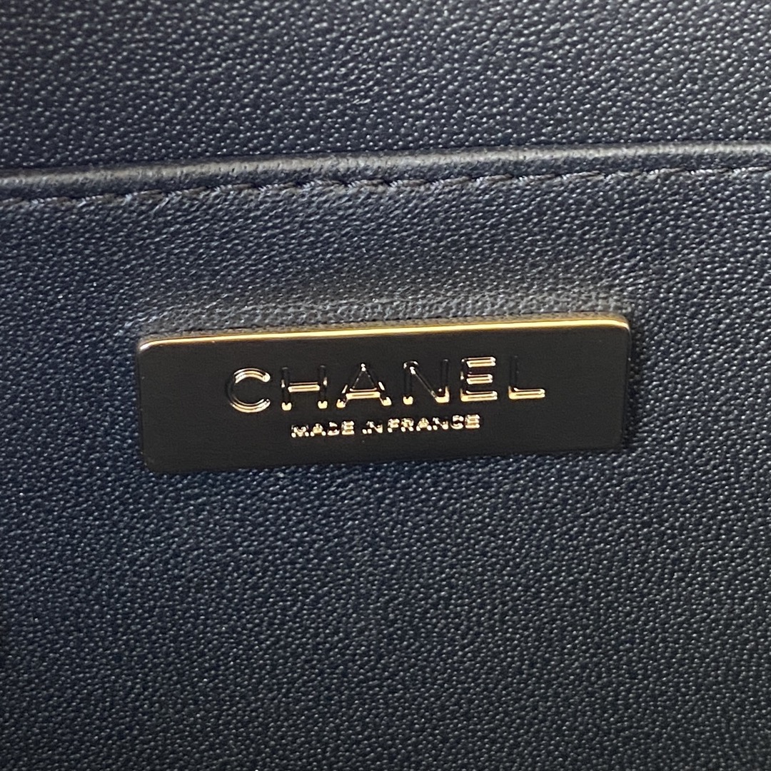 TOP CHANEL Retro Makeup Box Bags 9.5*13x5.5cm - Black