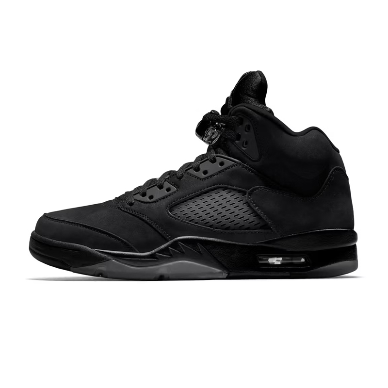 Nike Air Jordan 5 Black Cat Basketball Shoes For Men