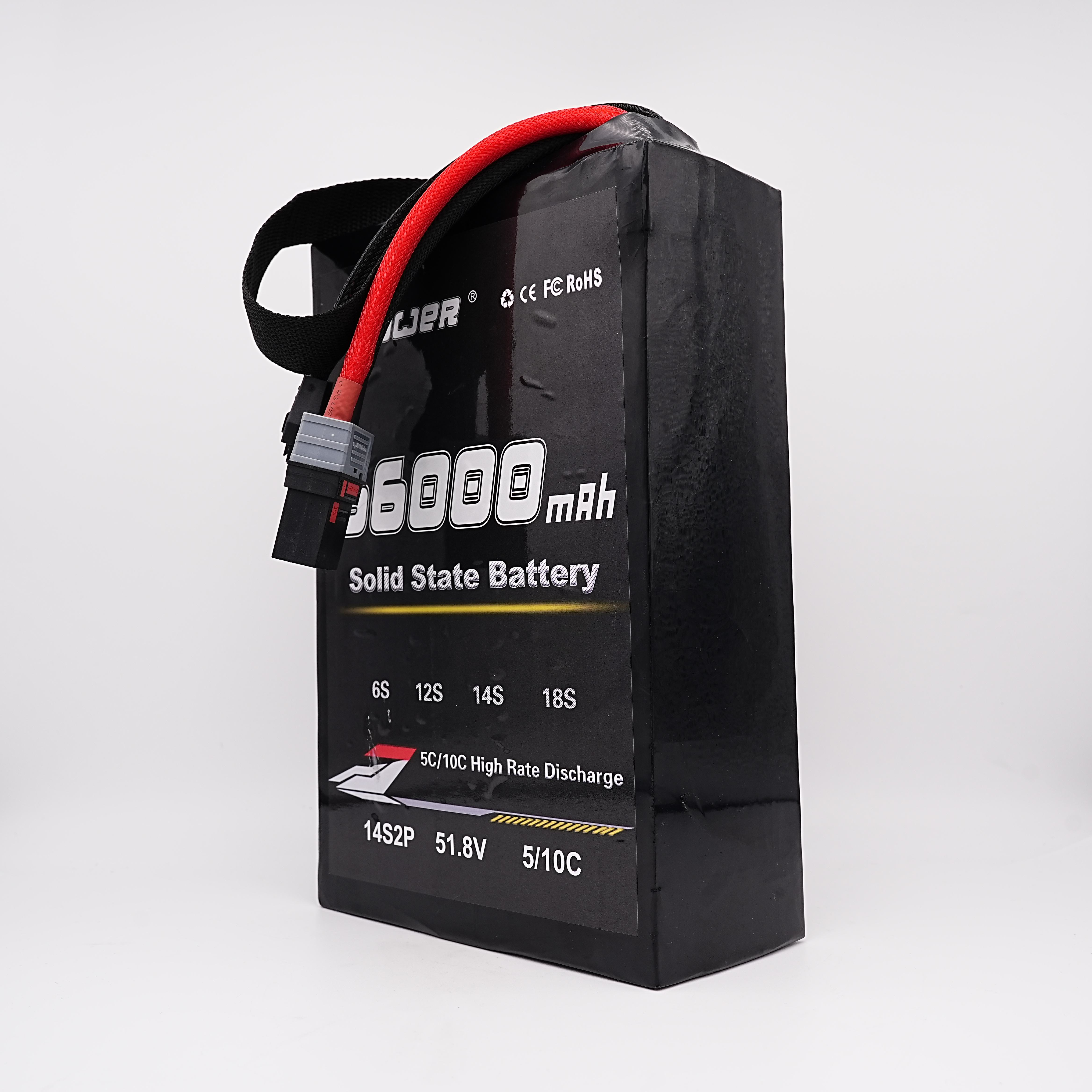 Support OEM drone battery 6/12/18/24S 88Ah semi-solid state battery - lipowbattery