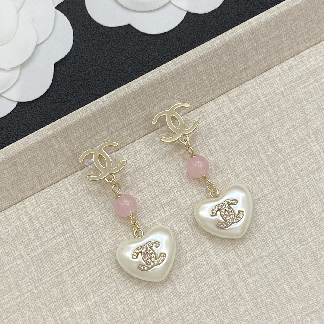 TOP CHANEL CC Earrings - Gold