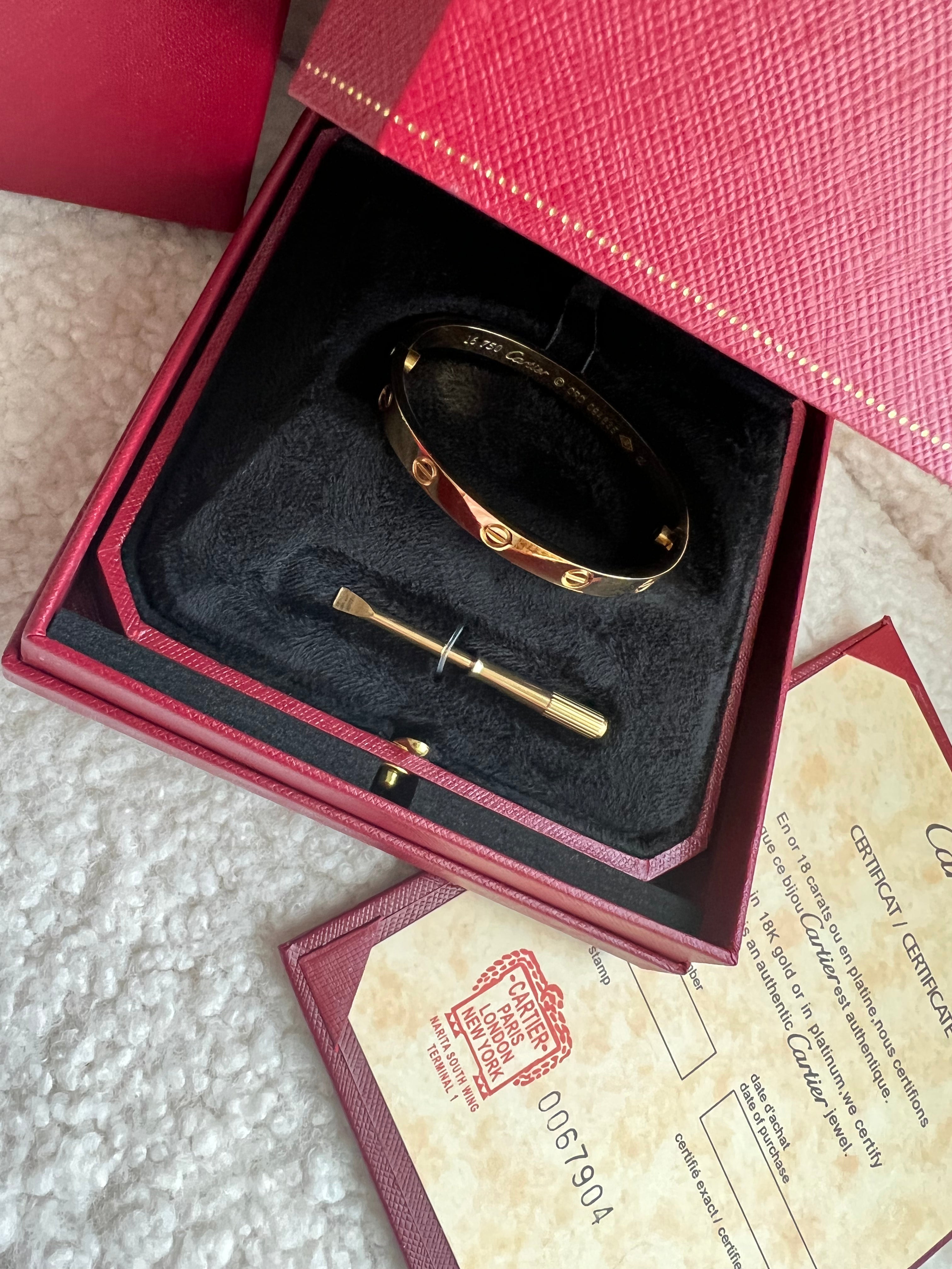 TOP Cartier Love Bracelet - Gold