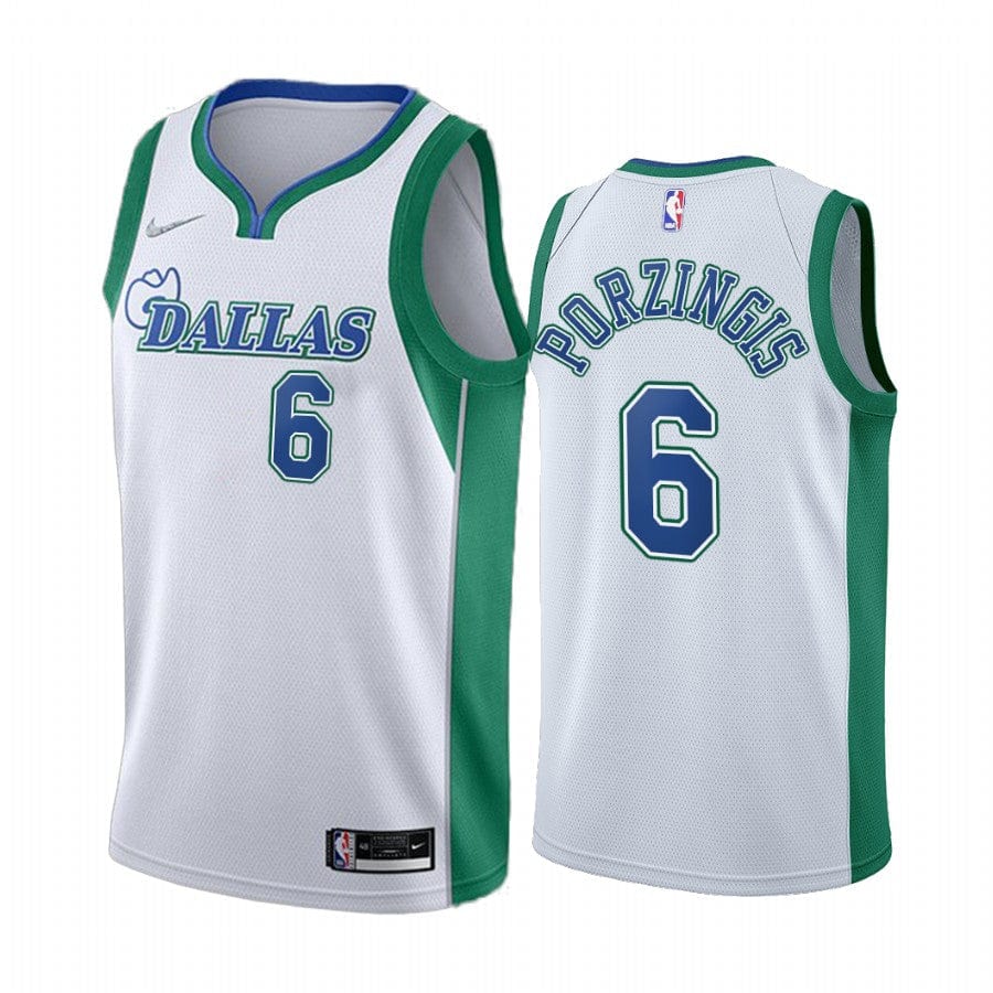 Kristaps Porzingis Dallas Mavericks 2021-22 City Edition Jersey