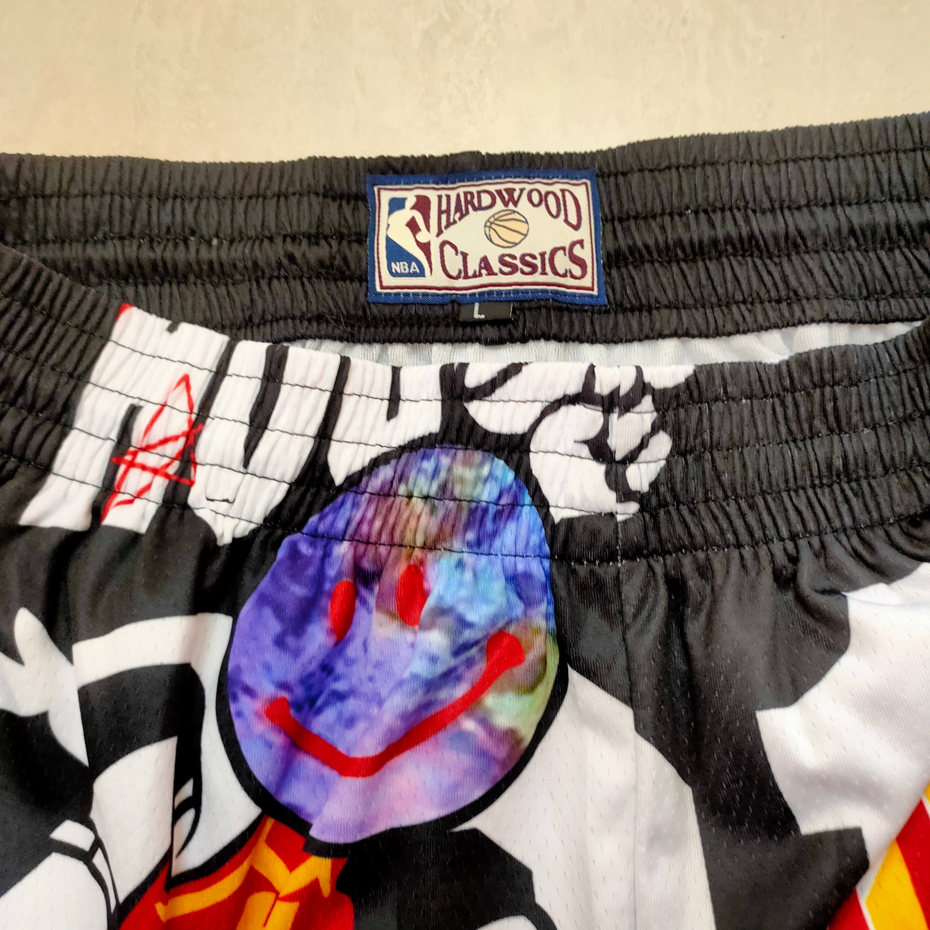 Houston Rockets Mitchell&ness black pocket pants