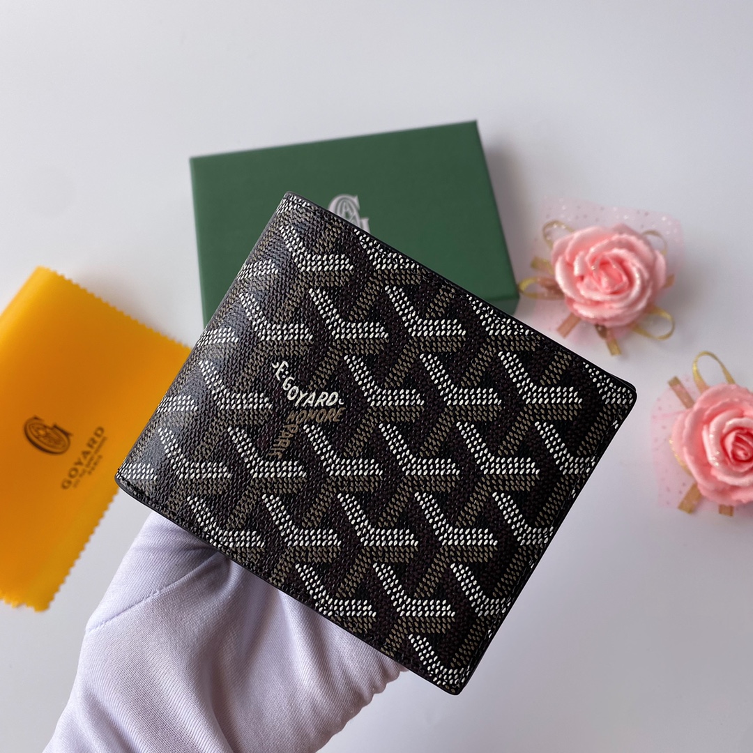 Goyard Victoire Canvas&Leather Wallet(Replica)