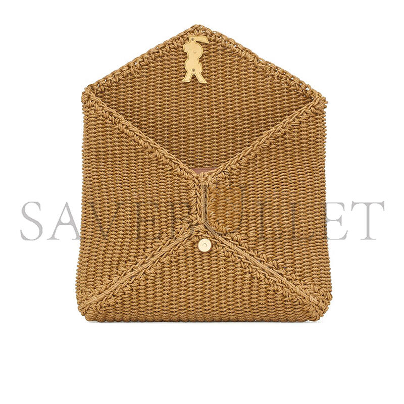 YSL CASSANDRE LARGE ENVELOPE POUCH IN ROPE 769307FAEA62033 (29.5*18*4.5cm)