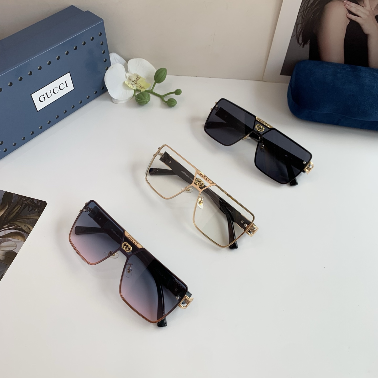 TOP GUCCI Sunglasses - 3 Colour