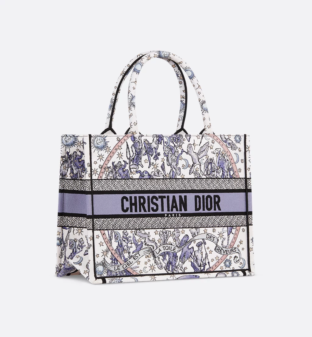TOP Christian Dior Book Tote Bag 36*16*27cm - Purple