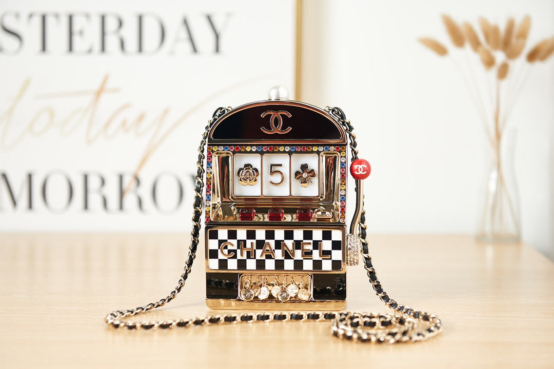 TOP CHANEL Mini Box Bag 19*13*6.8cm - Black