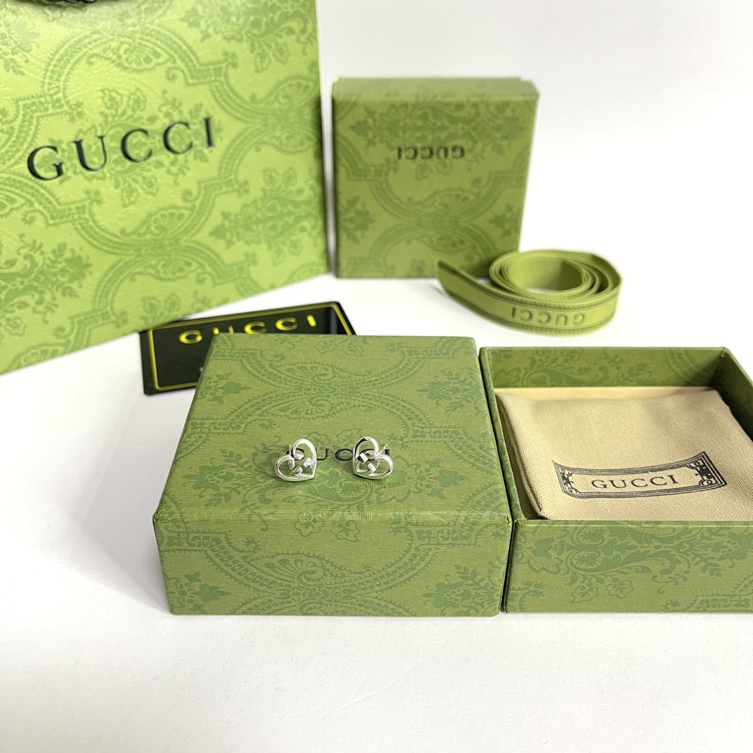 TOP GUCCI Earrings - Sliver