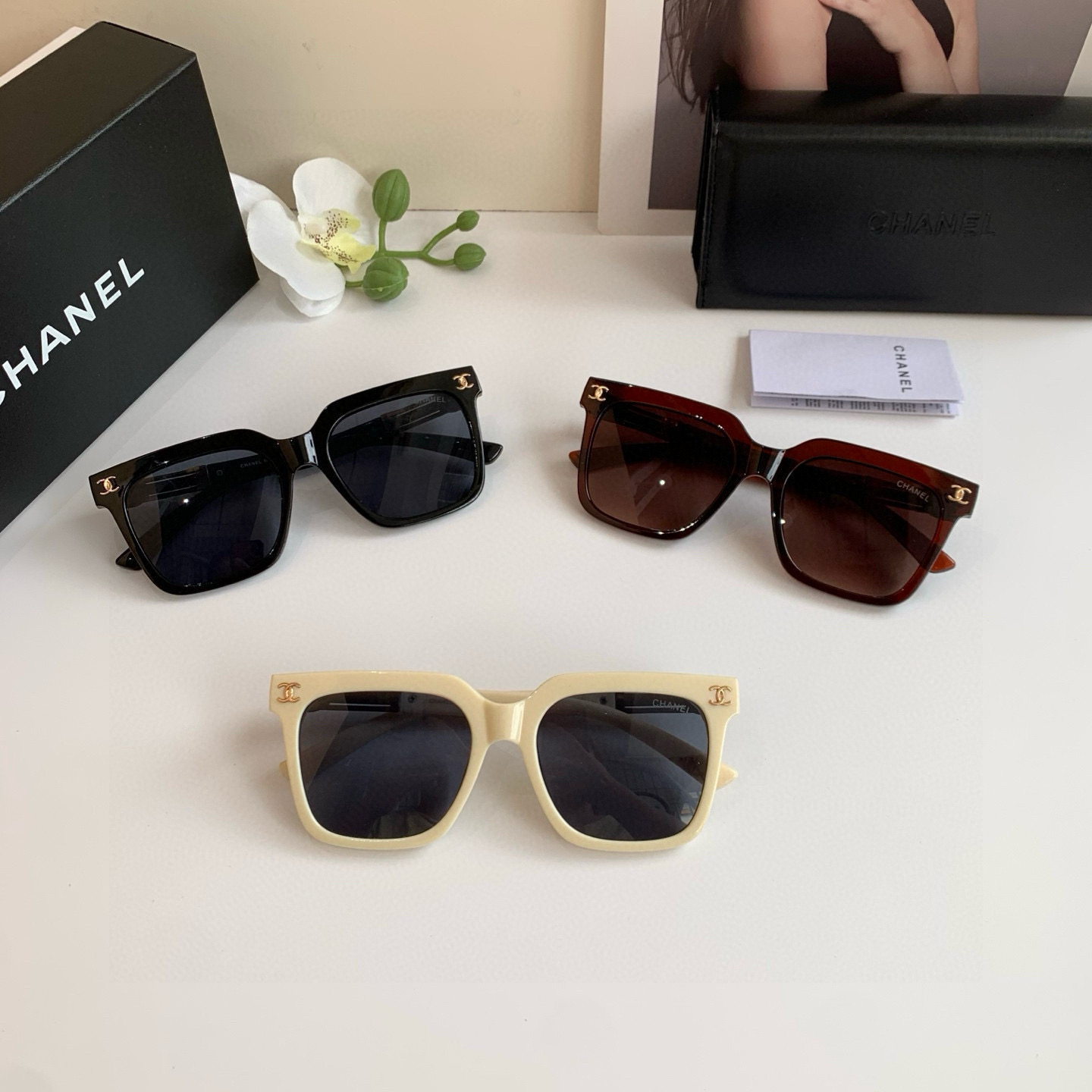 TOP CHANEL Sunglasses - 3 Colors