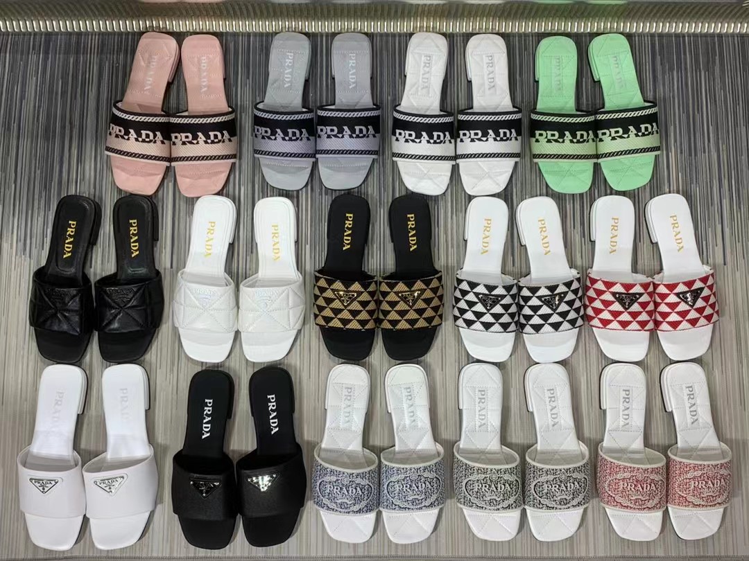 TOP PRADA Slides - 17 Color