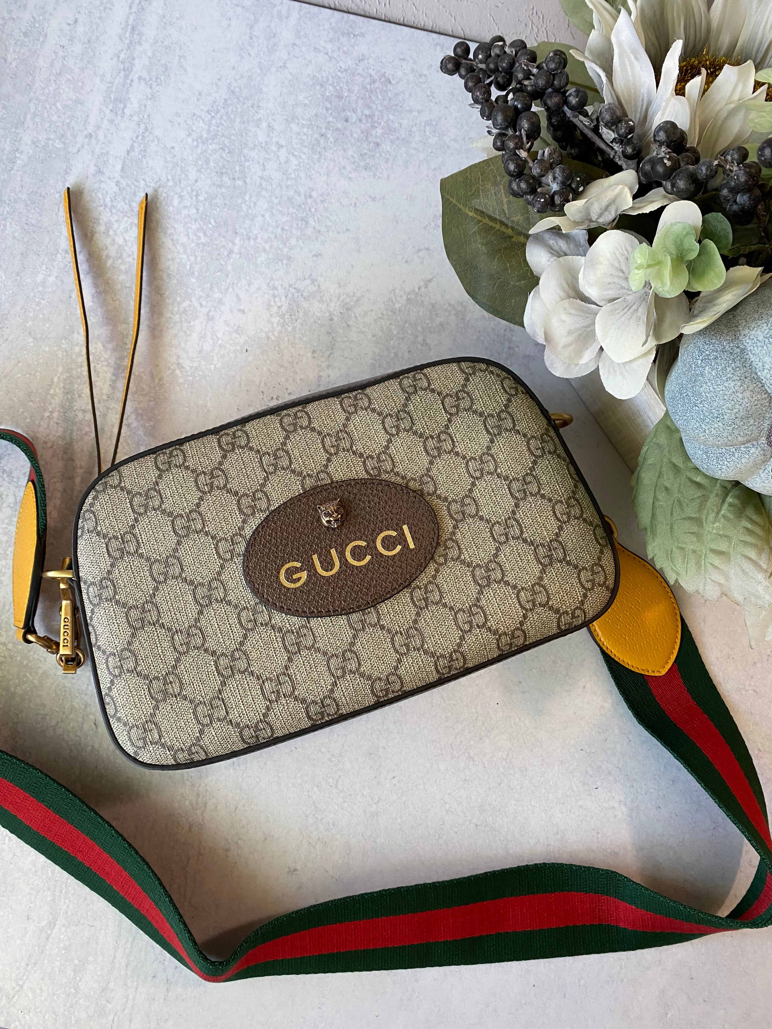TOP GUCCI Supreme Neo Messenger Bag 24*14.5*7cm
