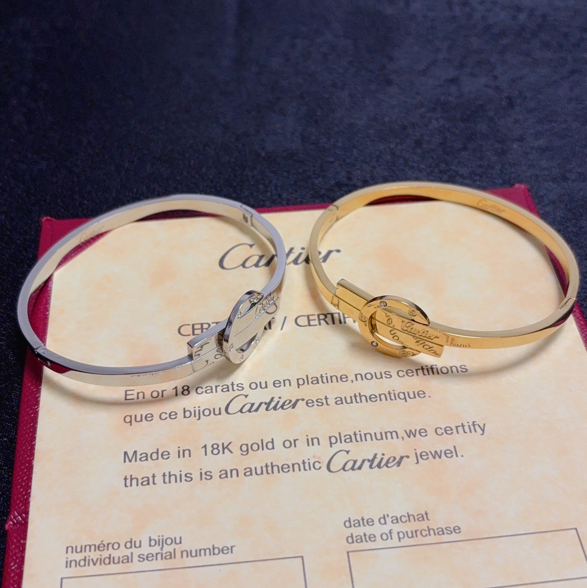 TOP Cartier Bracelet - 2 Colors