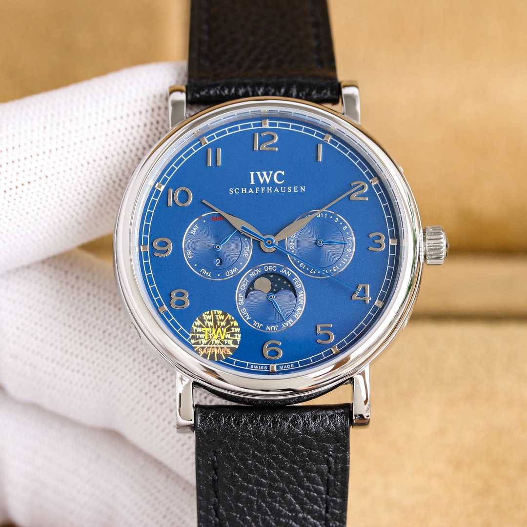 TOP IWC Watch White Shell 40mm  - 3 Colors