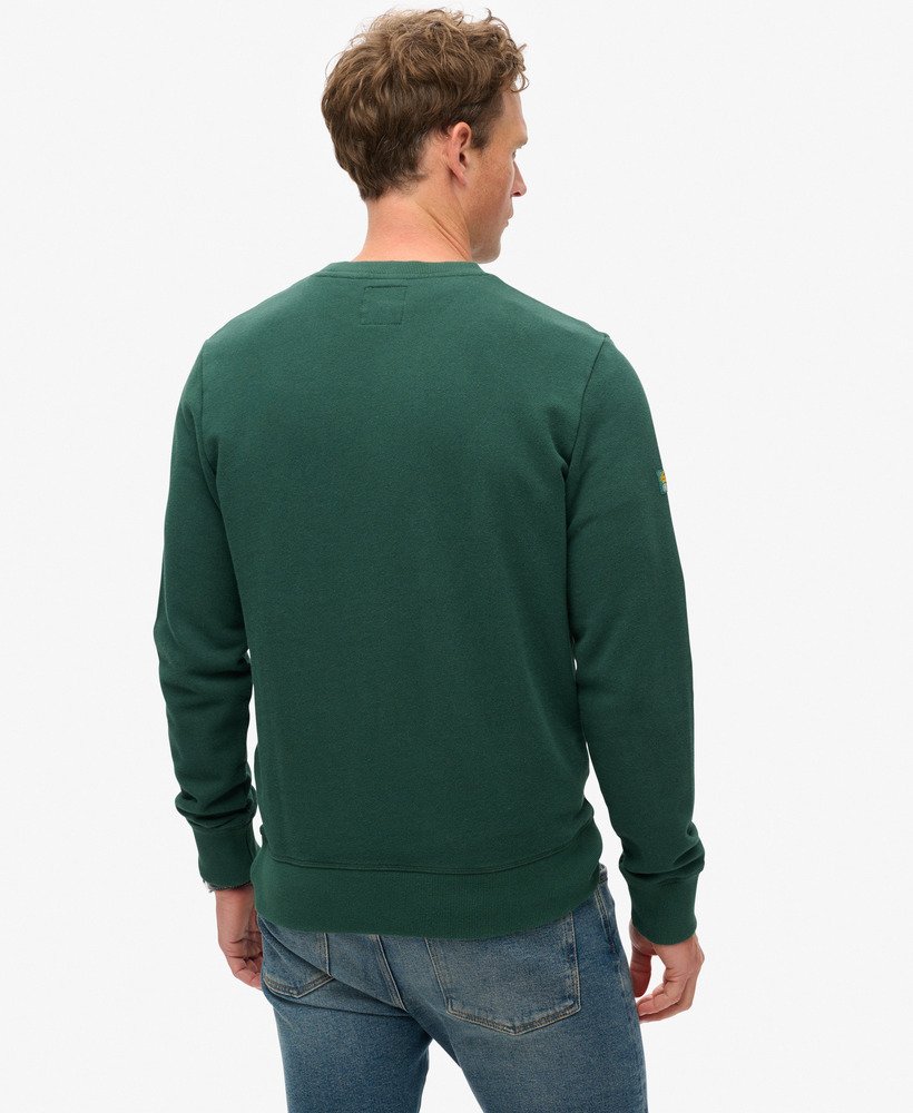 Classic Vintage Logo Graphic Sweatshirt | Enamel Green