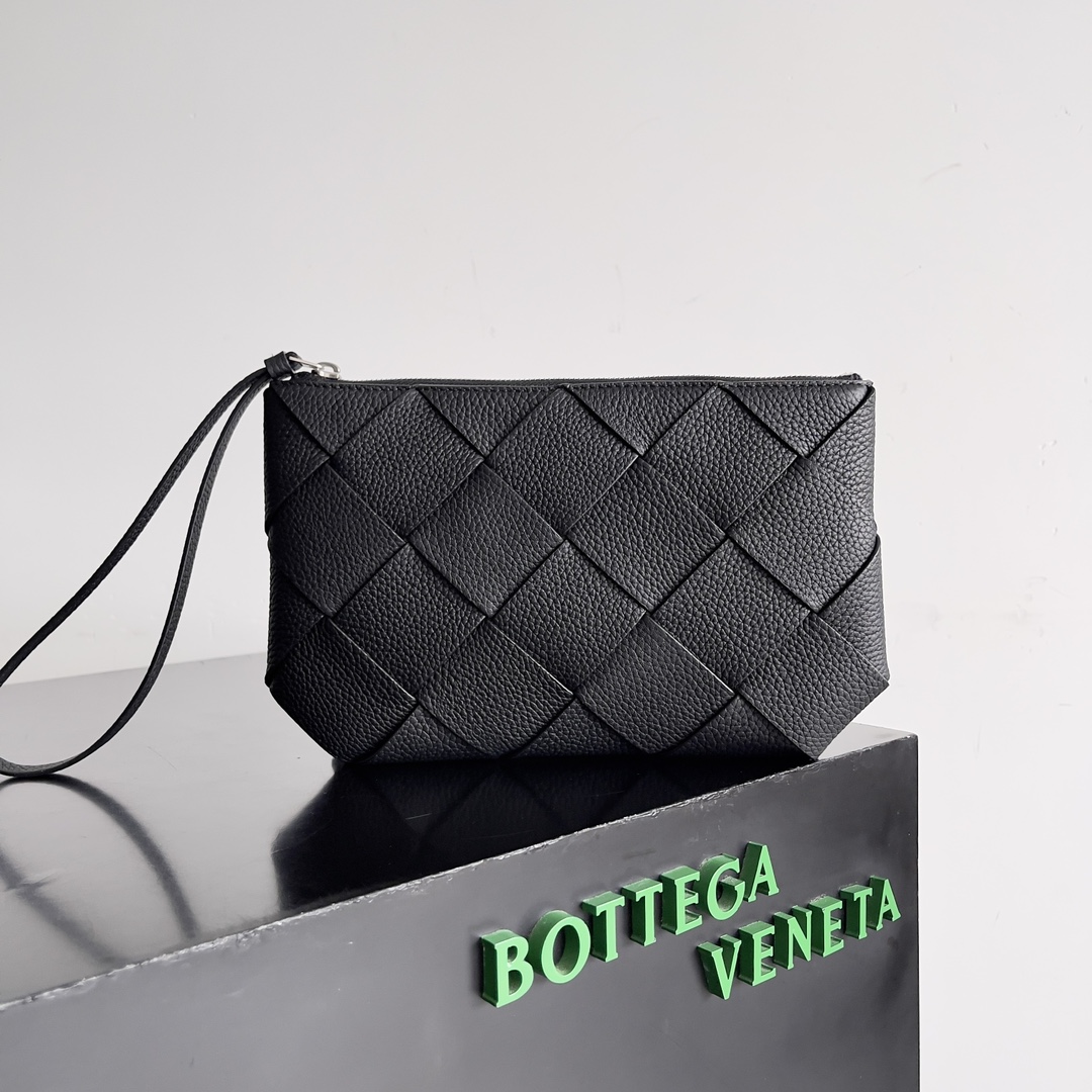 TOP Bottega Veneta BV Diago Taurillon Bag 25*16*2cm/33*23*2cm - Black