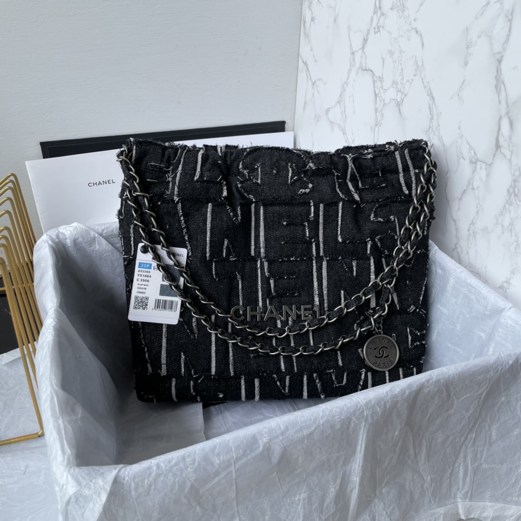 TOP CHANEL 22 Bag 35x37x7cm/39x42x8cm - 2 Color