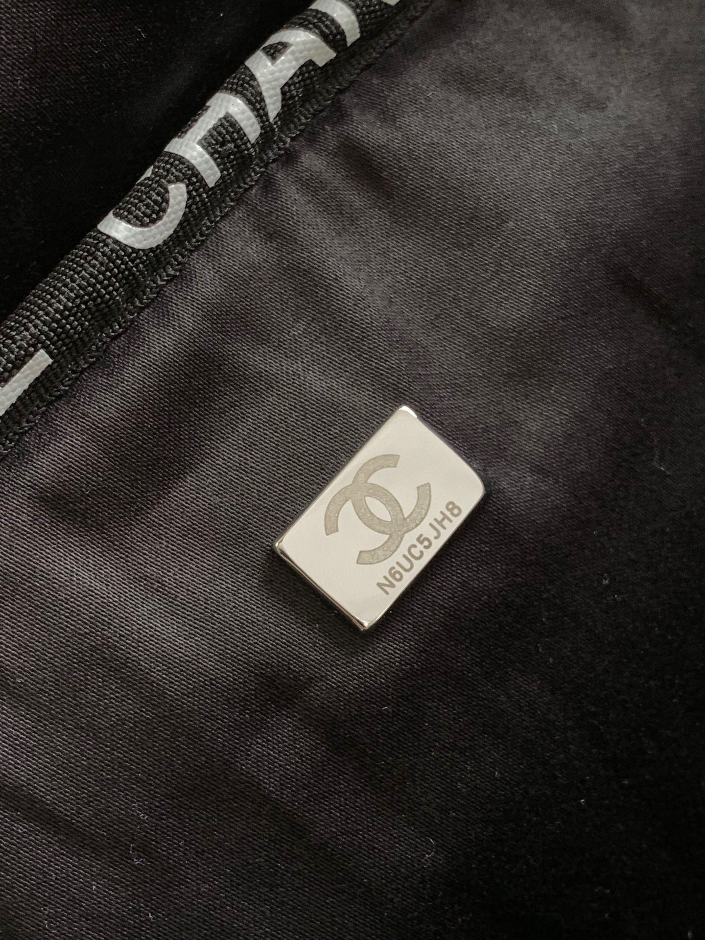 TOP CHANEL Silk Satin Material Handbags - Black