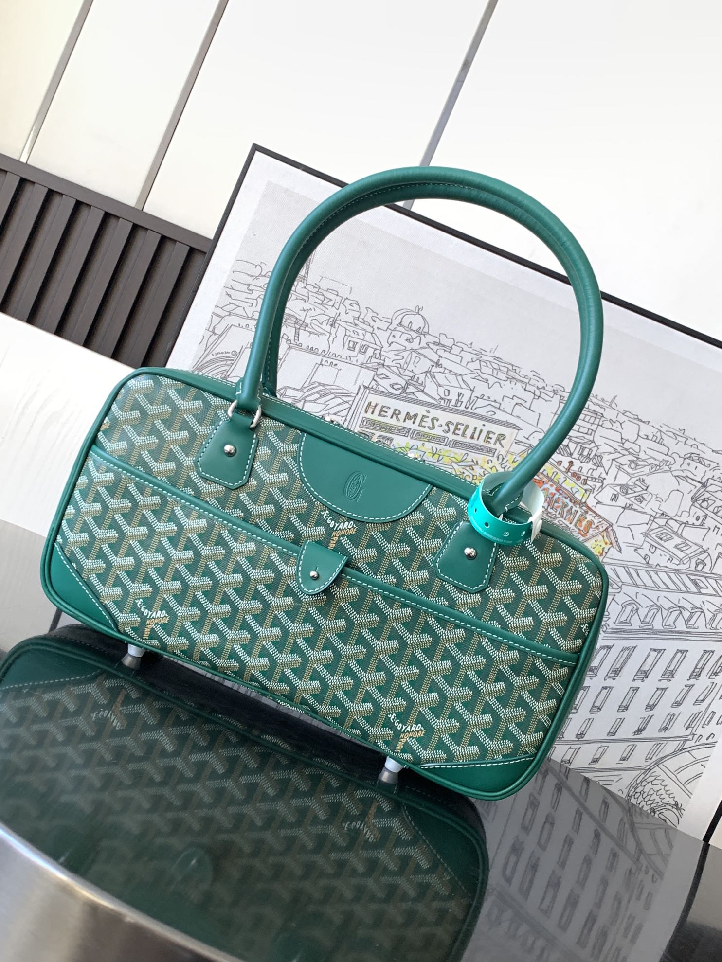 TOP Goyard Vintage Baguette Bag 34×16.5×8cm - 11 Color