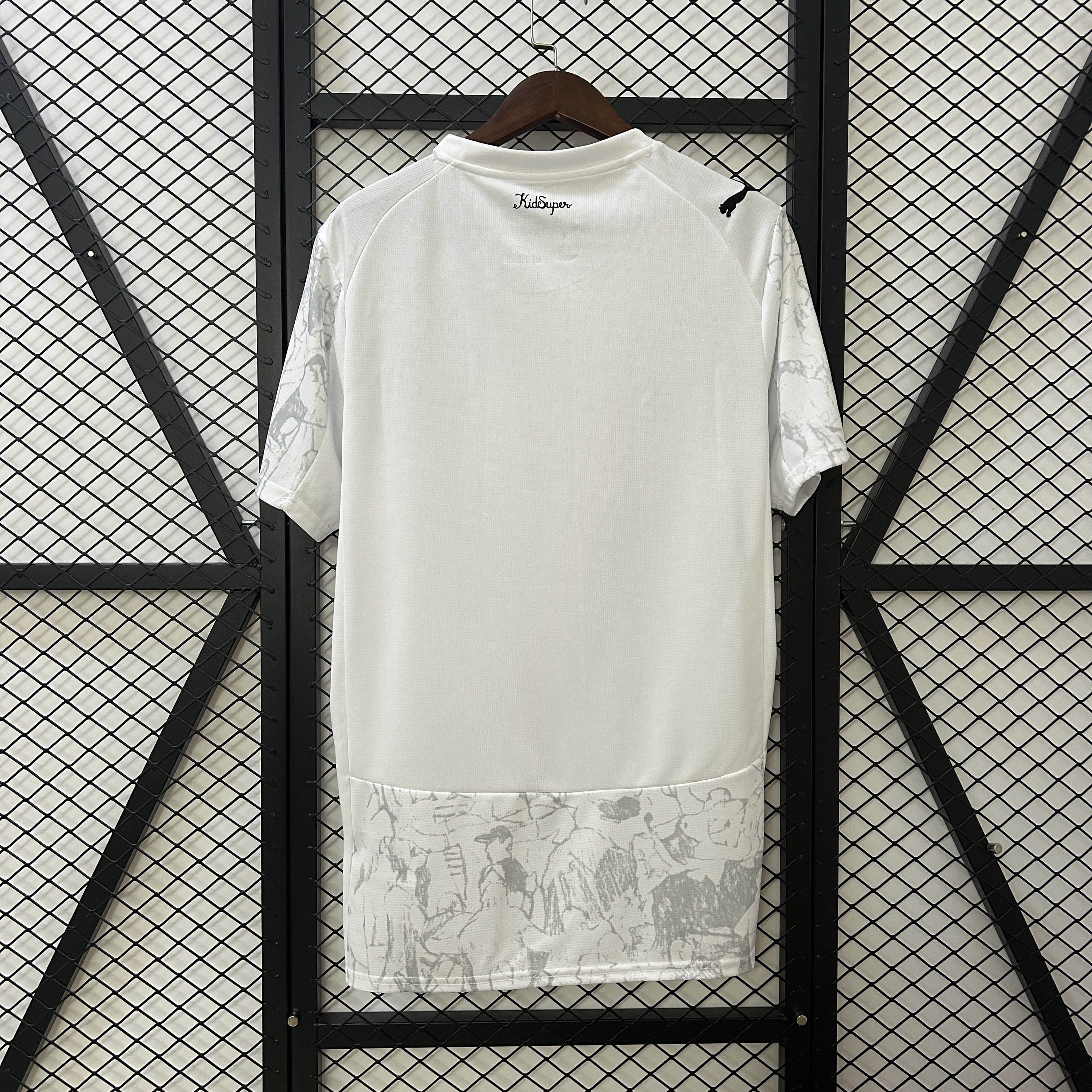 2025/2026 Manchester City KidSuper Joint Edition White Football Shirt 1:1 Thai Quality