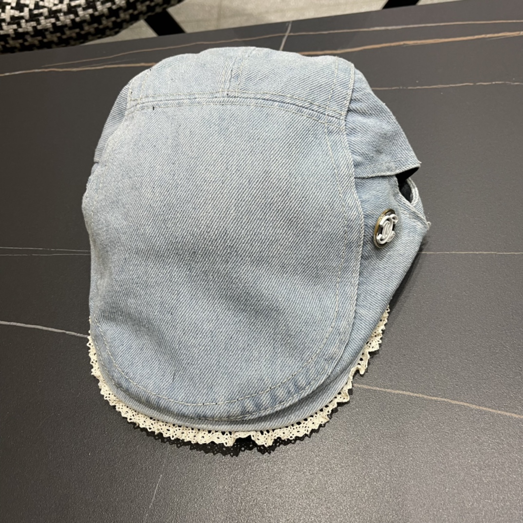 TOP CHANEL Retro Art Berett - 3 Colour