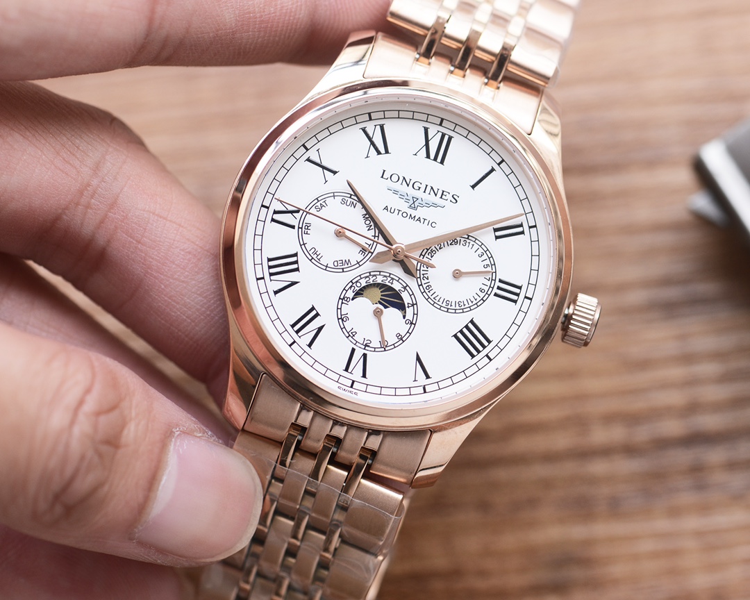 TOP LONGINES Men's Multifunctional Watch 41mm - 3 Colors