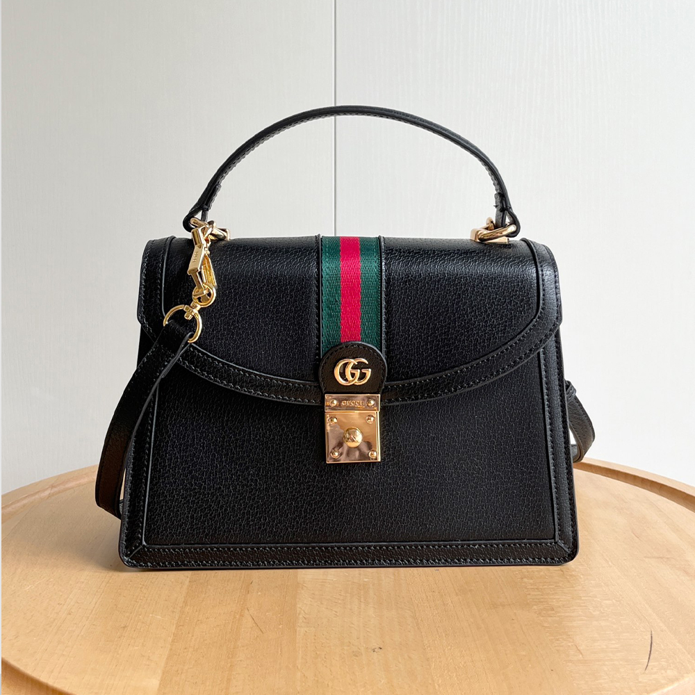 GUCCI  Ophidia Small Top Handle Bag(Replica)