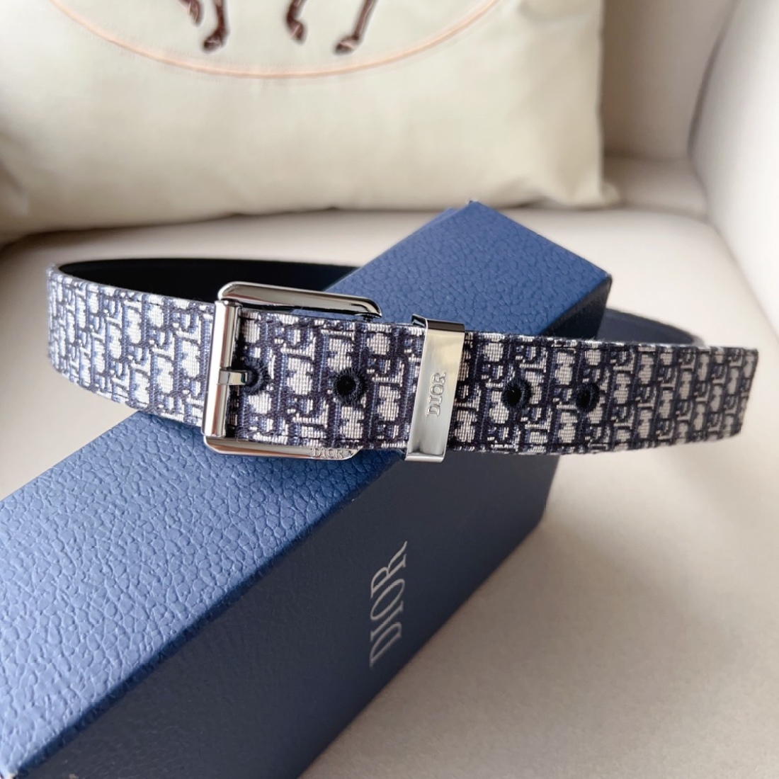 Dior Classic Printed Belt 30MM
