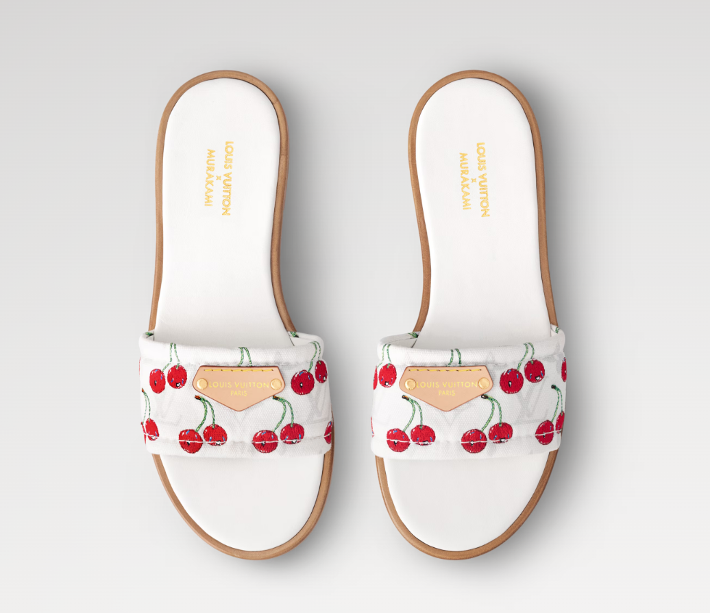 TOP Louis Vuitton LV LV x TM Lily Slippers - White