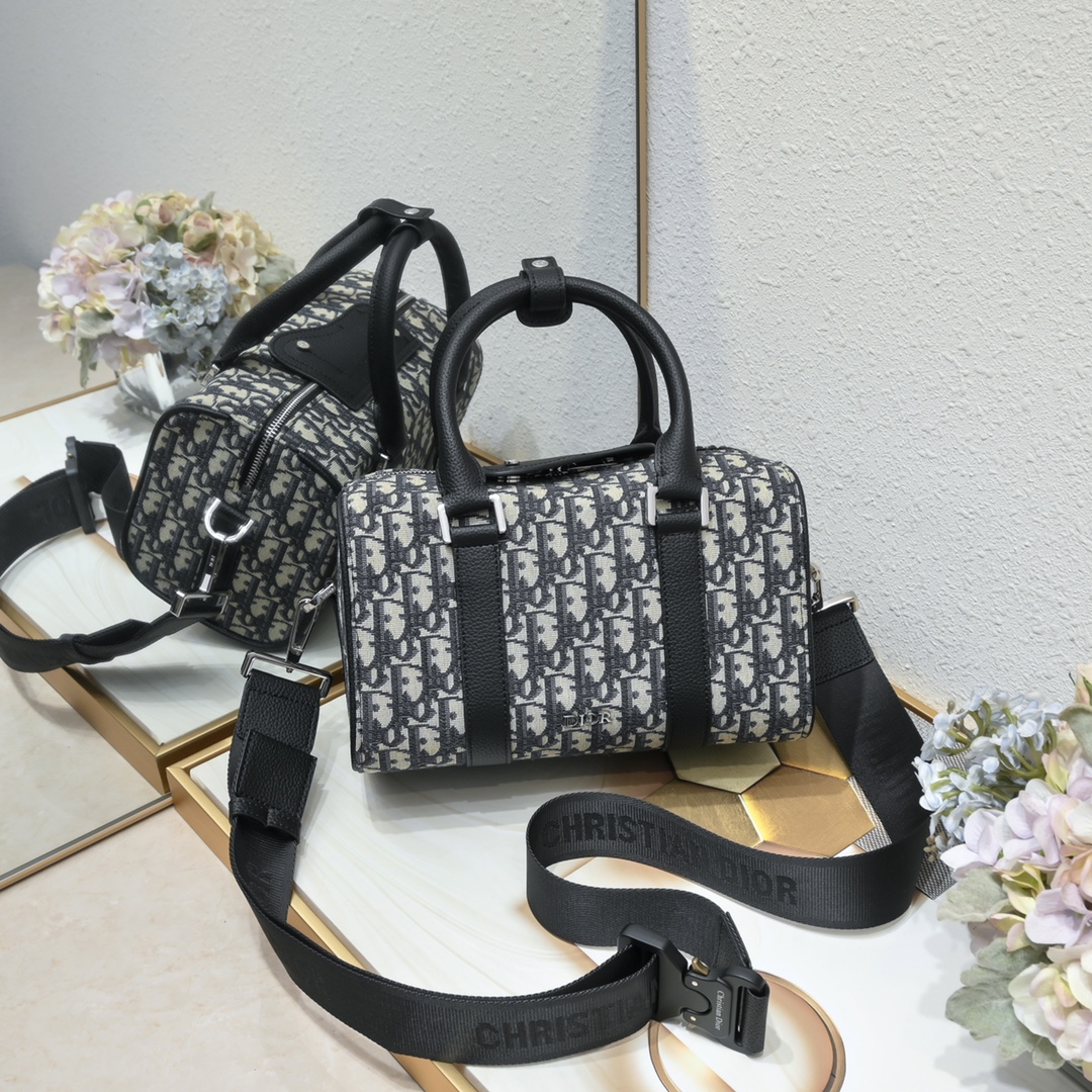 TOP Christian Dior Lingot Bag 26x16x14.5cm with Oblique Print - 2 Color