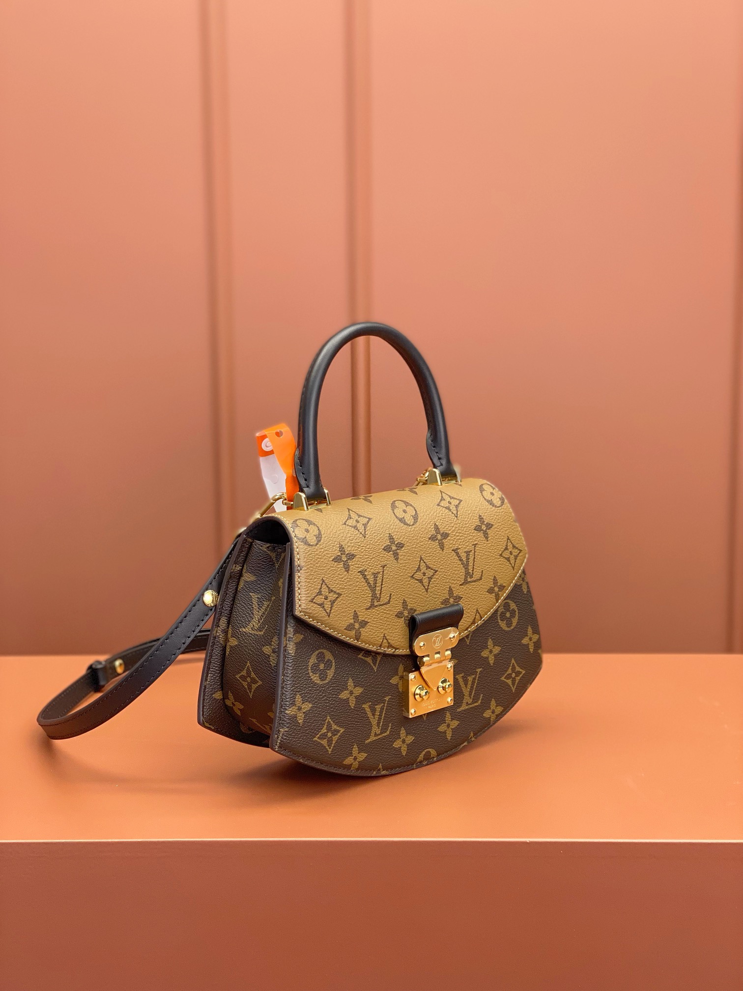 TOP Louis Vuitton LV Tilsitt Handbag 24x18x7cm - Brown
