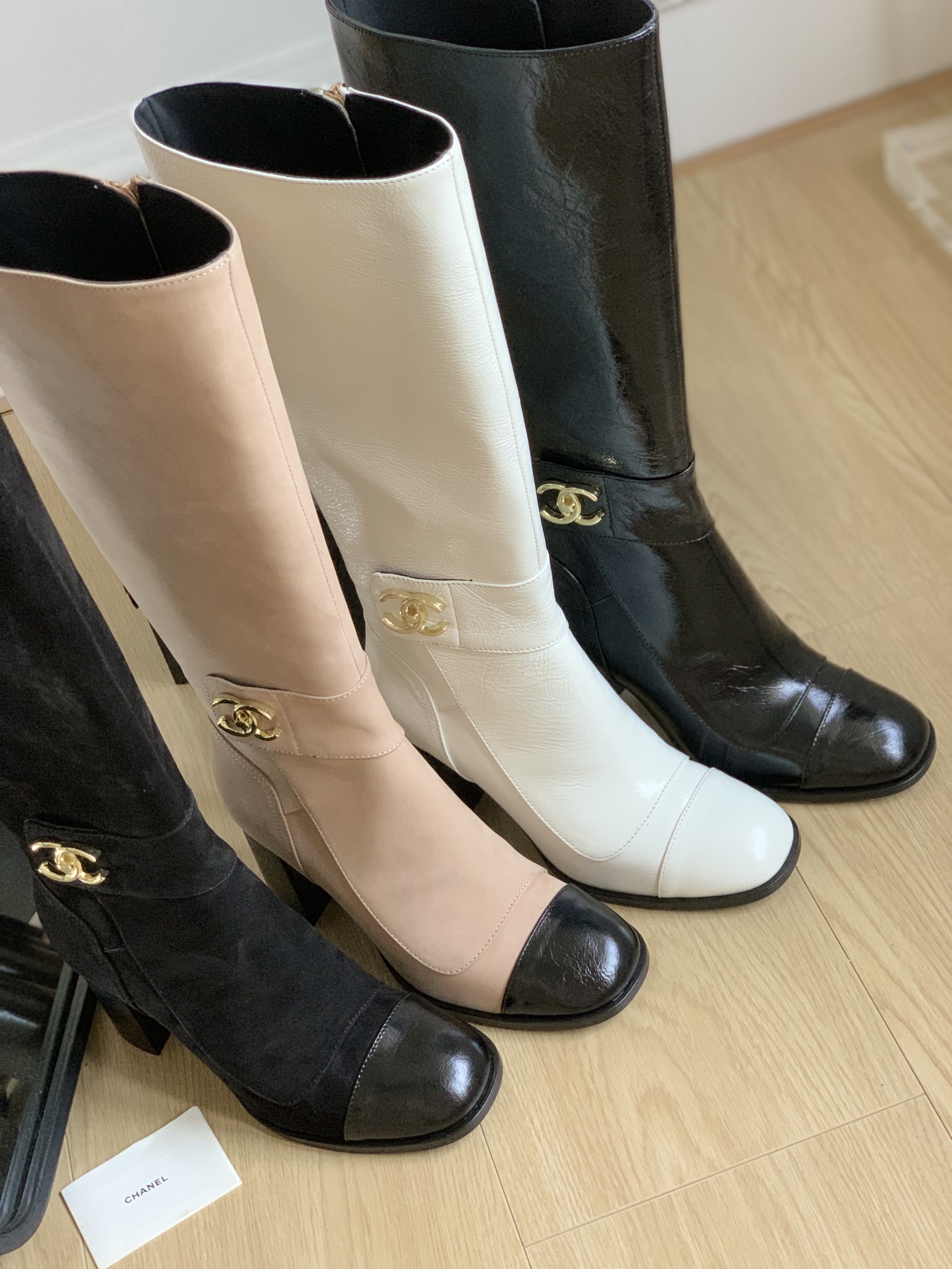 TOP CHANEL New Cowhide Boots - 4 Colors