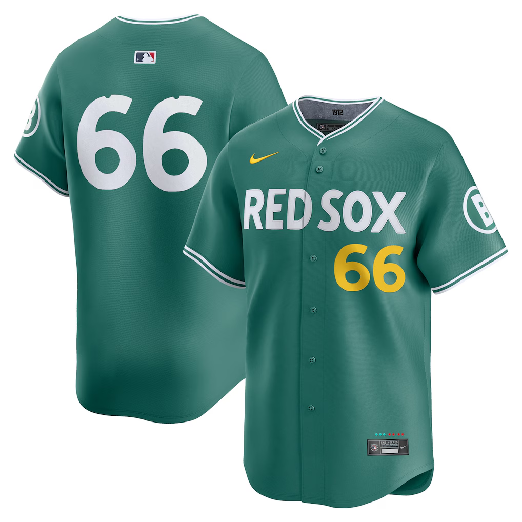 Men's Boston Red Sox Brayan Bello  Green 2025 City Connect Limited Player Jersey