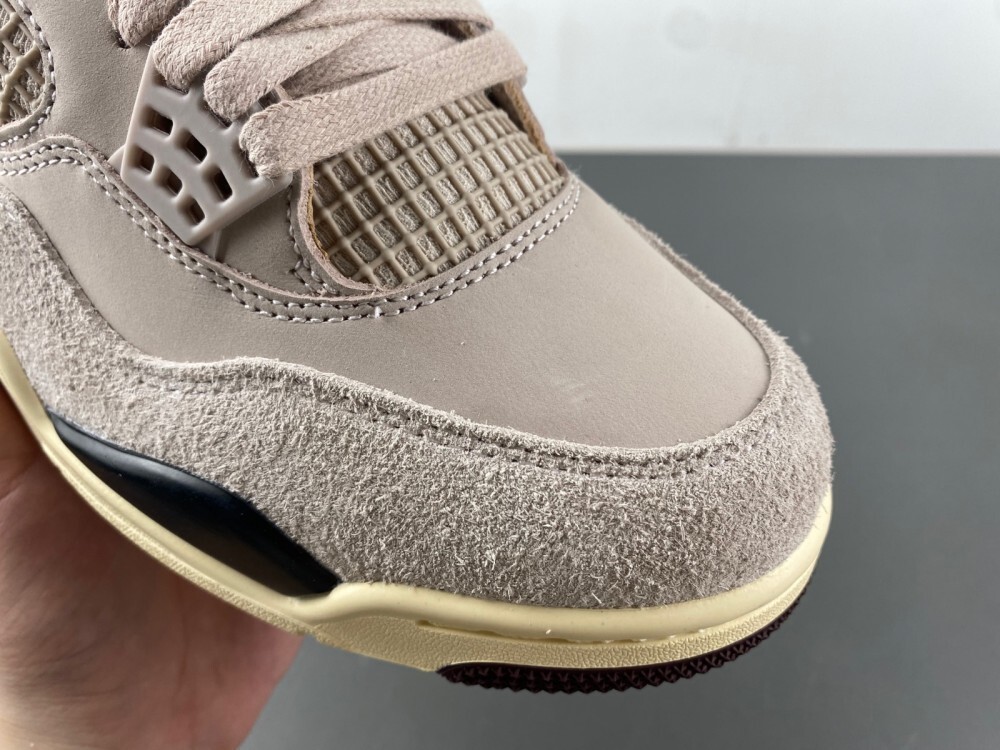 Air Jordan 4 Milk Tea, Black Wine, Red