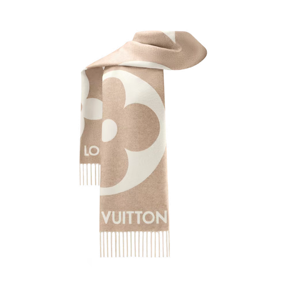 TOP Louis Vuitton LV Monogram The Ultimate Shine Scarf 185X70cm - 3 Color