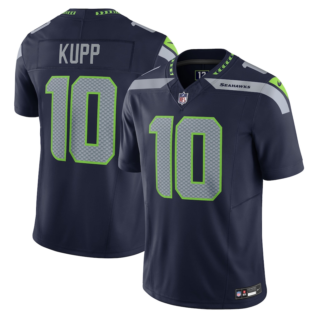 Men's Seattle Seahawks Cooper Kupp College Navy Team Jersey