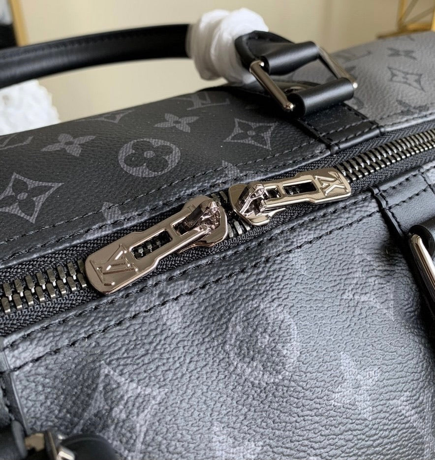 TOP Louis Vuitton LV Travel  Keepall Bag 50-Black