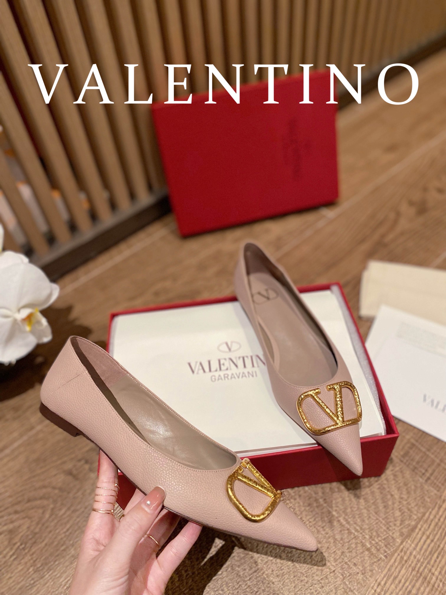 TOP VALENTINO Flats - 4 Color