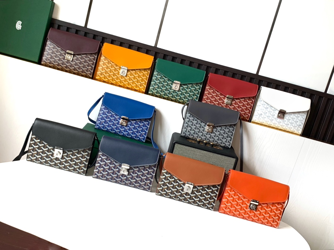 TOP Goyard Chypre Bag 21 cm x 4 cm x 16 cm - 11 Colors