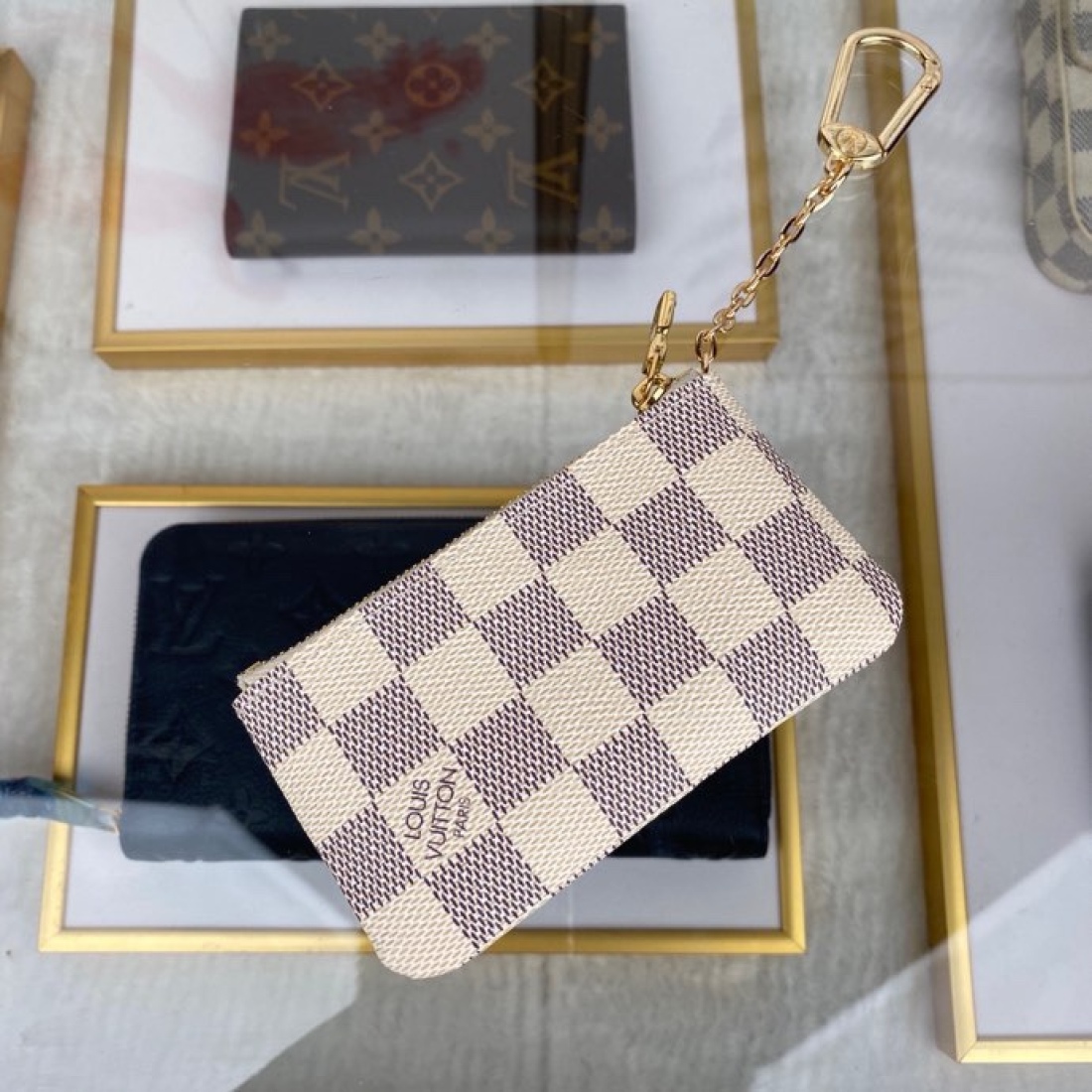 Louis Vuitton LV Key & Coin Wallet M62650(Replica)