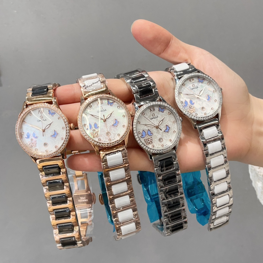 TOP OMEGA De Ville Prestige Watch 38mm-4 Colors