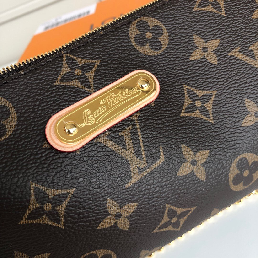 TOP Louis Vuitton LV L*V Eva Clutch Monogram Bag
